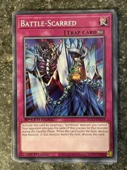 Battle-Scarred Speed Duel GX: Duelists of Shadows Yugioh #SGX3-ENE19 - Image 1