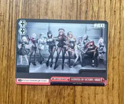 NIKKE Goddess of Victory (Anime Expo/AX) - Exclusive Weiss Schwarz Promo Card - Image 1