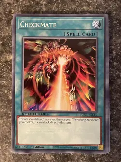 Checkmate Speed Duel GX: Duelists of Shadows Yugioh #SGX3-ENE15 - Image 1