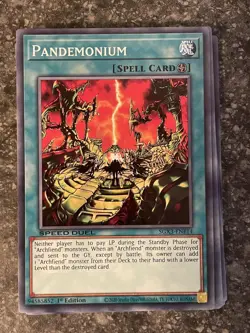 Pandemonium Speed Duel GX: Duelists of Shadows Yugioh #SGX3-ENE14 - Image 1