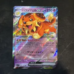 DACHSBUN EX 046/102 RR Holo Japanese Pokemon Card Stellar Miracle SV7 US Seller - Image 1
