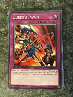 Queen's Pawn Speed Duel GX: Duelists of Shadows Yugioh #SGX3-END19 - Image 1
