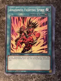 Amazoness Fighting Spirit Speed Duel GX: Duelists of Shadows Yugioh #SGX3-END14 - Image 1