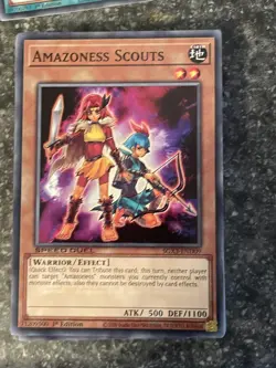 Amazoness Scouts Speed Duel GX: Duelists of Shadows Yugioh #SGX3-END09 - Image 1