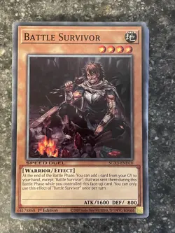 Battle Survivor Speed Duel GX: Duelists of Shadows Yugioh #SGX3-END10 - Image 1