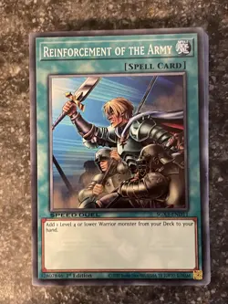 Reinforcement of the Army Speed Duel GX: Duelists of Shadows Yugioh #SGX3-END11 - Image 1