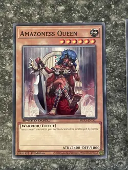 Amazoness Queen Speed Duel GX: Duelists of Shadows Yugioh SGX3-END01 - Image 1