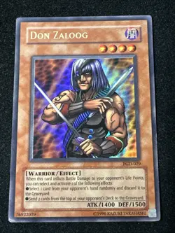Yugioh Don Zaloog PGD-029 Ultra Rare LP A2 - Image 1