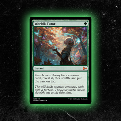 Worldly Tutor - Custom Magic: The Gathering Card - High-Quality - Image 1