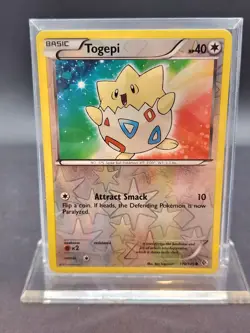 Togepi 110/149 Reverse Holo Boundaries Crossed Pokemon Card - Image 1