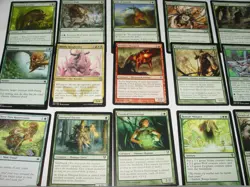 MTG 15x Avacyn Restored Zendikar green magic card lot LP - Image 1