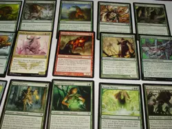 MTG 15x Avacyn Restored Zendikar green magic card lot LP - Image 4