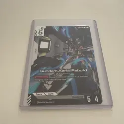GD01-067 Gundam Aerial Rebuild LR Gundam Card Game - Image 1