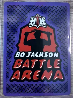 2025 BO JACKSON BATTLE ARENA PLAY CARD: FIRE BOOST SP #PL-23 - Image 2