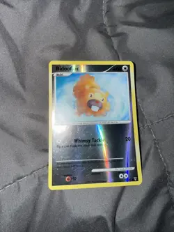 Pokemon TCG Supreme Victors Bidoof Reverse Holo Card 91/147 2009 - Image 1