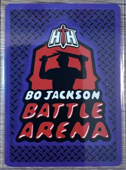 2025 BO JACKSON BATTLE ARENA PLAY CARD: HEAVY SWING SP #PL-21 - Image 2
