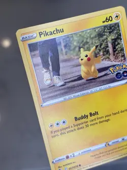Pikachu 027/078 - Pokemon TCG Pokemon GO Card (2022) - Image 2
