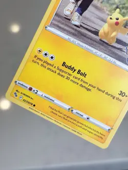 Pikachu 027/078 - Pokemon TCG Pokemon GO Card (2022) - Image 3