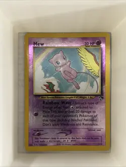 Mew 1/18 Southern Islands Reverse Holo Promo Pokemon Card - Image 1
