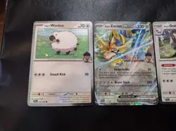 Hop's Zacian ex SVP193 Holo Black Star Promo + Cosmos Holos Pokemon Card Set NM - Image 2