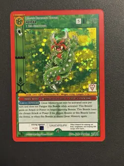 MetaZoo ReVive Cryptid Nation HODAG Redeemable Scratched Card - Image 1