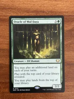 Oracle of Mul Daya - MTG - Commander: Edge of Eternities - Excellent NM - Image 1