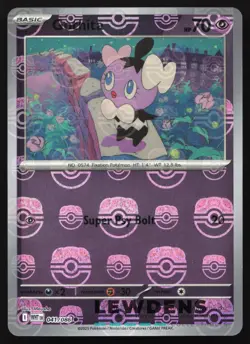 Gothita - 041/086 - Master Ball Holo - White Flare - Pokemon Card - Image 1