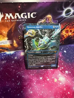 Quantum Riddler Borderless 0305 EOE NM/MT [Edge of Eternities:MTG] - Image 1