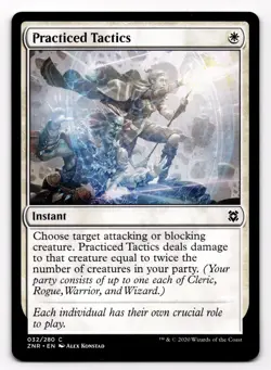 MTG Magic the Gathering Practiced Tactics (32/280) Zendikar Rising - Image 1