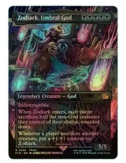 MTG | Zodiark, Umbral God #0336 | FINAL FANTASY | SHOWCASE | NM | EN | FOIL - Image 1