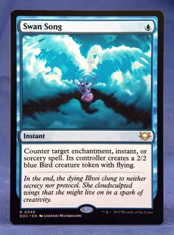 Swan Song - MTG - Commander: Edge of Eternities - Excellent NM - Image 1