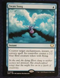 Swan Song - MTG - Commander: Edge of Eternities - Excellent NM - Image 1