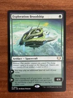 Exploration Broodship - MTG - Commander: Edge of Eternities - Excellent NM - Image 1