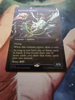 Quantum Riddler Borderless Foil 0305 EOE NM/MT [Edge of Eternities:MTG] - Image 4