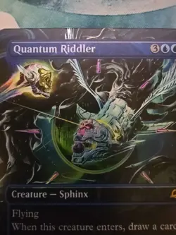 Quantum Riddler Borderless Foil 0305 EOE NM/MT [Edge of Eternities:MTG] - Image 5