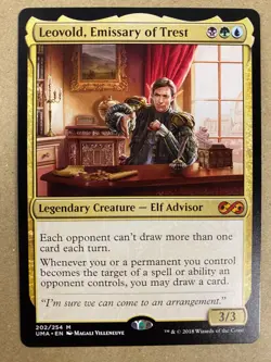 MTG 1x Leovold, Emissary of Trest 202 Ultimate Masters Magic the Gathering x1 NM - Image 1