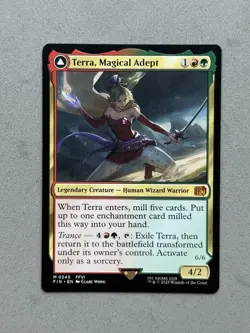 Terra, Magical Adept #245 Mythic Regular - MTG Final Fantasy FIN - NM / M - Image 1