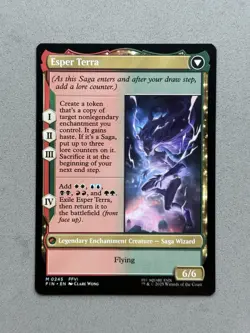 Terra, Magical Adept #245 Mythic Regular - MTG Final Fantasy FIN - NM / M - Image 2