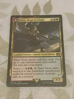 Terra, Magical Adept #245 Mythic Regular - MTG Final Fantasy FIN - NM / M - Image 1