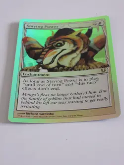 MTG - FOIL - Staying Power - Unhinged - NM - Image 3