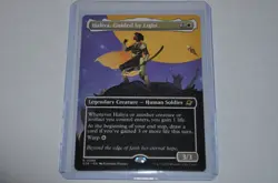 MTG magic EDGE OF ETERNITIES eoe rare HALIYA GUIDED BY LIGHT #289 borderless - Image 1