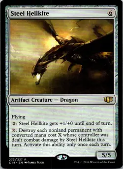 Steel Hellkite - 273 - Commander 2014 - Magic MTG - LP - Image 1