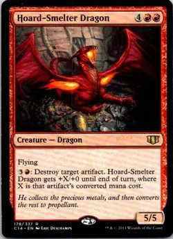 Hoard-Smelter Dragon - 178 - Commander 2014 - Magic MTG - LP - Image 1