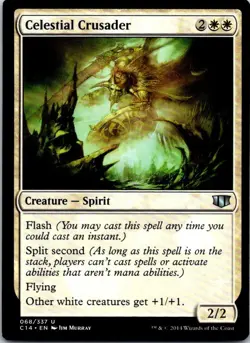 Celestial Crusader - 68 - Commander 2014 - Magic MTG - LP - Image 1