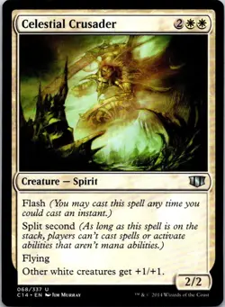 Celestial Crusader - 68 - Commander 2014 - Magic MTG - LP - Image 1