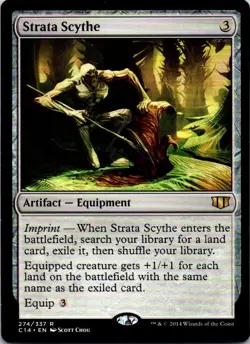 Strata Scythe - 274 - Commander 2014 - Magic MTG - LP - Image 1