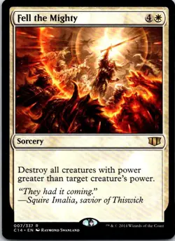 Fell the Mighty - - Commander 2014 - Magic MTG - LP - Image 1