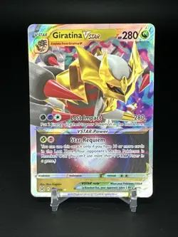Pokemon TCG Swsh11: Lost Origin Giratina VSTAR Holo Ultra Rare Card 131/196 - Image 1