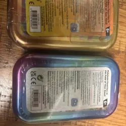2 Pokemon Scarlet and Violet Prismatic Evolutions Mini Tin NEW and SEALED (2) - Image 4