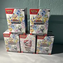 Pokemon (4) Prismatic Evo Booster Bundles and (1) 151 Booster bundle lot of (5) - Image 3